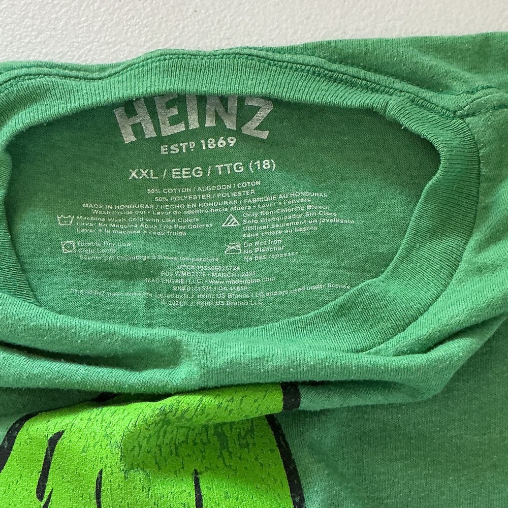 Heinz Green Kids Short Sleeve Tee - Picture 3 of 3